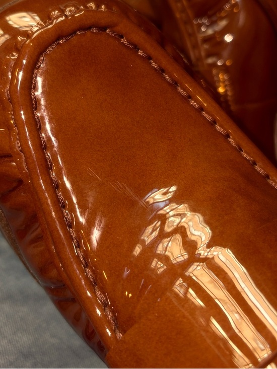 Steve Madden - Women’s 8.5 Patent Leather Block Heel Loafers - Picture 7 of 7